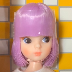 2020-2(12143) 복각리카 핑크 앞머리 단발(미백이) (헤어1947) 리카캐슬
